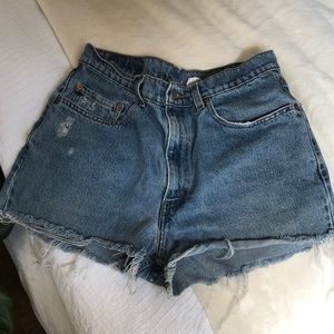 Levi’s jean shorts